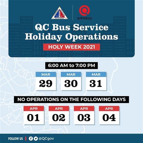 QCitizens, tingnan ang schedule .
